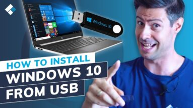 How to Install Windows 10 from USB 2020? | Windows 10 Installation Step by Step