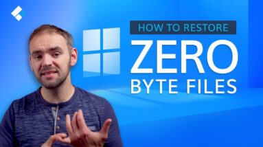 Files Become 0 Bytes | How to Restore Zero Byte Files in Windows?