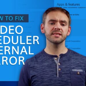 How to Fix Stop Code Video Scheduler Internal Error in Windows 10? [5 Solutions]