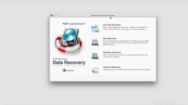 Get Started with Wondershare Data Recovery for Mac