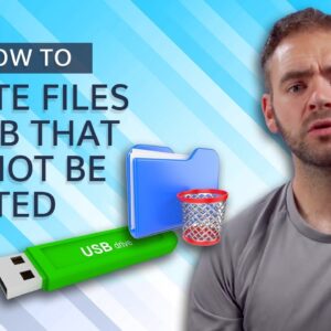 How to Delete Files in USB That Cannot Be Deleted? [4 Methods]