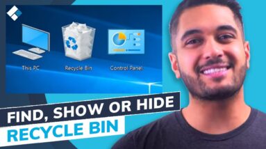 How to Find or Hide Recycle Bin in Windows 10?