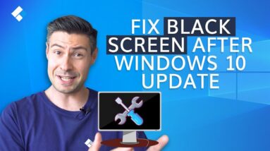 How to Fix Black Screen After Windows 10 Update