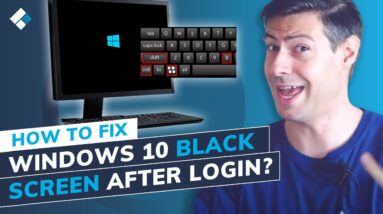 How to Fix Black Screen on Windows 10 After Login? (7 Ways)