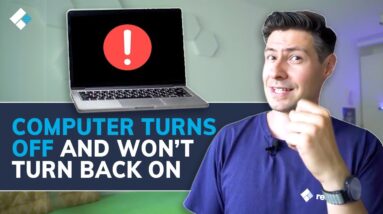How to Fix Computer Suddenly Turns Off and Won't Turn Back on?