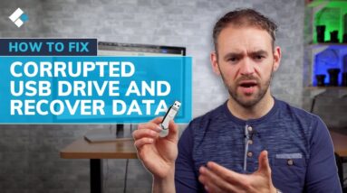 How to Fix Corrupted USB Flash Drive and Recover Data?