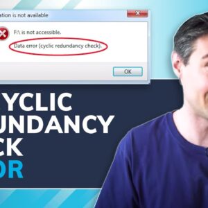 How to Fix Cyclic Redundancy Check Error? [3 Methods]