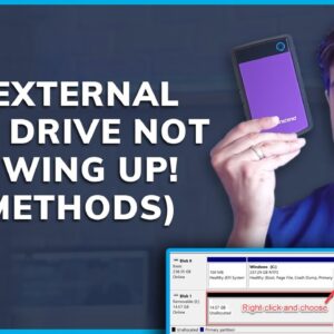 How to Fix External Hard Drive Not Showing Up