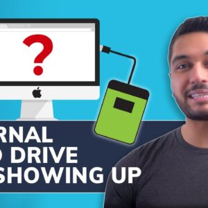 How to Fix External Hard Drive Not Showing Up on Mac? [6 Methods]