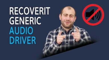 How to Fix Generic Audio Driver Detected in Windows 10