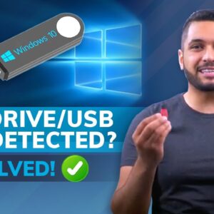 How to Fix Pen Drive/Flash Drive Not Detected Issue? [4 Solutions]