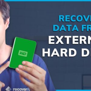 How to Recover Data from External Hard Drive