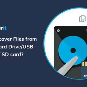 How to Recover Files from External Hard Drive/USB flash drive/ SD card