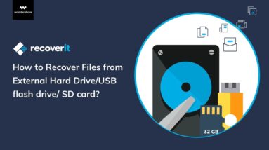 How to Recover Files from External Hard Drive/USB flash drive/ SD card