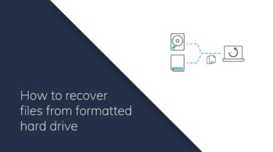 How To Recover Files From Formatted Hard Drive?