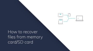 How To Recover Files From Memory Card Or SD Card?