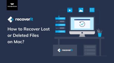 How to Recover Lost or Deleted Data on Mac | Recoverit 8.5 Guide