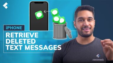 How to Retrieve Deleted Text Messages on iPhone? [5 Solutions]