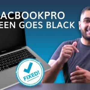 How to Solve MacBookPro Screen Goes Black and Unresponsive Problem?
