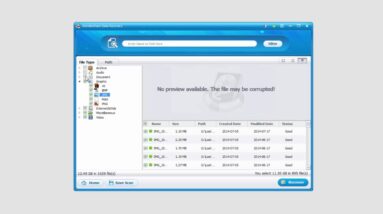 Lost File Recovery of Wondershare Data Recovery(Win)