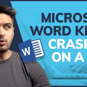 Microsoft Word Keeps Crashing on a Mac? Fixed Now!