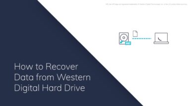 How to Recover Data from Western Digital Hard Drive With Best Western Digital Data Recovery?