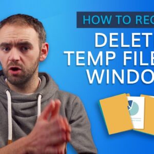 How to Recover Deleted Temp Files on Windows?