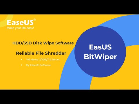 2022 New Disk, Partition Wipe Software for Windows 11/10/8/7 - EaseUS
